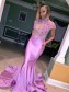 Mermaid Lace Long Prom Formal Evening Party Dresses 996021130