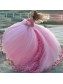 Long Pink Off-the-Shoulder Ball Gown Prom Formal Evening Party Dresses 996021155 Long Pink Off-the-Shoulder Ball Gown Prom Formal Evening Party Dresses 996021155