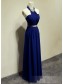 Long Blue Beaded Prom Formal Evening Party Dresses 996021173
