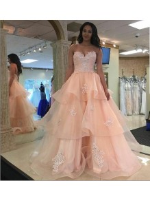 A-Line Sweetheart Lace Long Prom Formal Evening Party Dresses 996021175