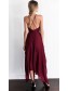 Asymmetrical Spaghetti Straps V-Neck Chiffon Prom Formal Evening Party Dresses 996021176