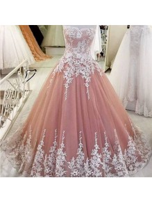 Ball Gown Lace Appliques Long Prom Formal Evening Party Dresses 996021190 Ball Gown Lace Appliques Long Prom Formal Evening Party Dresses 996021190