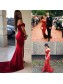 Mermaid Off-the-Shoulder Long Prom Formal Evening Party Dresses 996021192