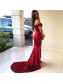 Mermaid Off-the-Shoulder Long Prom Formal Evening Party Dresses 996021192