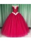 Tulle Ball Gown Long Blue Prom Formal Evening Party Dresses 996021200