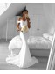 Long White Mermaid Off-the-Shoulder Long Prom Formal Evening Party Dresses 996021205