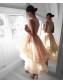 High Low Lace Short Prom Homecoming Cocktail Graduation Dresses 996021209