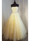 Beaded Lace Strapless Long Prom Formal Evening Party Dresses 996021215