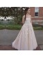 Beaded Lace Strapless Long Prom Formal Evening Party Dresses 996021215