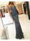 Sequins Spaghetti Straps Mermaid Long Prom Formal Evening Party Dresses 996021264