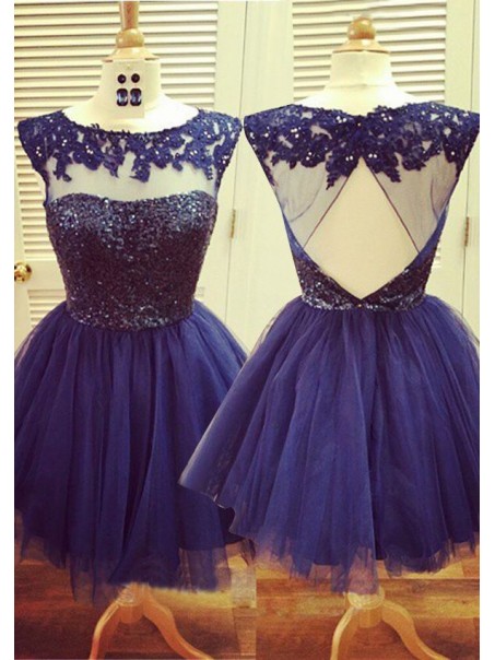 Beaded Short Purple Lace Appliques Sequins Tulle Prom Evening Homecoming Cocktail Dresses 99602129 Beaded Short Purple Lace Appliques Sequins Tulle Prom Evening Homecoming Cocktail Dresses 99602129