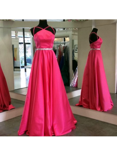 A-Line Beaded Spaghetti Straps Prom Formal Evening Party Dresses 996021292 A-Line Beaded Spaghetti Straps Prom Formal Evening Party Dresses 996021292