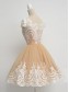 Cap-Sleeves Short Lace Appliques Tulle Prom Evening Homecoming Cocktail Dresses 99602130 Cap-Sleeves Short Lace Appliques Tulle Prom Evening Homecoming Cocktail Dresses 99602130