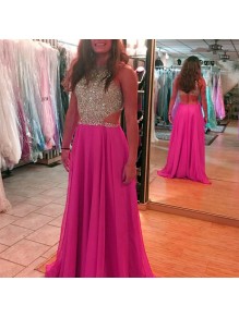 Beaded Chiffon Long Prom Formal Evening Party Dresses 996021353