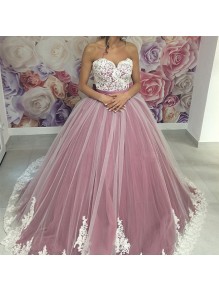 Ball Gown Lace Appliques Sweetheart Prom Formal Evening Party Dresses 996021354 Ball Gown Lace Appliques Sweetheart Prom Formal Evening Party Dresses 996021354
