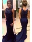 Navy Blue Mermaid Lace Appliques Top Long Prom Evening Formal Dresses 99602136 Navy Blue Mermaid Lace Appliques Top Long Prom Evening Formal Dresses 99602136