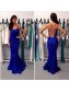 Sexy Long Black Lace Prom Formal Evening Party Dresses 996021372