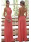 Sexy Halter Backless Chiffon Beaded Prom Formal Evening Party Dresses 996021411 Sexy Halter Backless Chiffon Beaded Prom Formal Evening Party Dresses 996021411