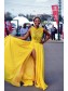 Long Yellow Chiffon Prom Formal Evening Party Dresses 996021414