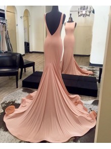 Mermaid Deep V-Back Long Prom Formal Evening Party Dresses 996021421 Mermaid Deep V-Back Long Prom Formal Evening Party Dresses 996021421