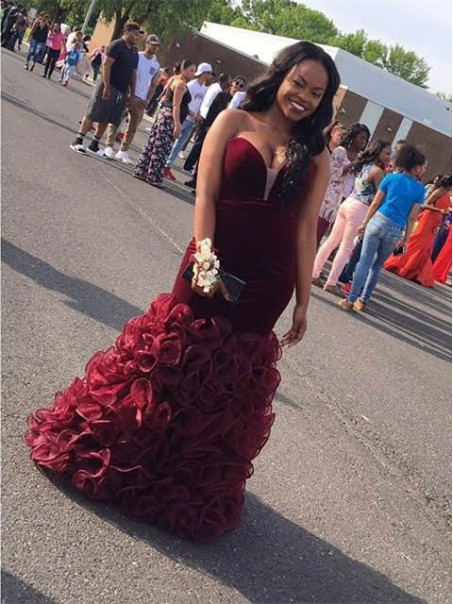 Mermaid Burgundy Prom Formal Evening Party Dresses 996021430