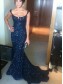 Navy Blue Mermaid Sequins Straps Sleeveless Long Prom Evening Formal Dresses 99602149 Navy Blue Mermaid Sequins Straps Sleeveless Long Prom Evening Formal Dresses 99602149