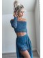 Long Sleeves High Low Lace Prom Formal Evening Party Dresses 996021507 Long Sleeves High Low Lace Prom Formal Evening Party Dresses 996021507