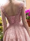 Pink Lace Prom Homecoming Cocktail Graduation Dresses 996021524