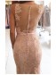 Mermaid V-Neck Lace Long Prom Evening Formal Dresses 996021570