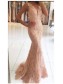 Mermaid V-Neck Lace Long Prom Evening Formal Dresses 996021570