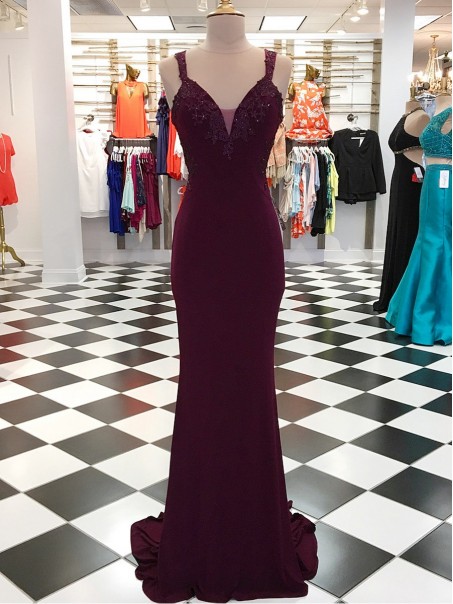 Mermaid Beaded Lace Appliques Long Prom Dresses Formal Evening Dresses 996021634
