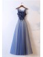 Long Tulle Lace Prom Dresses Formal Evening Dresses 996021638