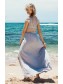 Two Pieces Lace See Through Top Chiffon Prom Evening Formal Dresses 99602165 Two Pieces Lace See Through Top Chiffon Prom Evening Formal Dresses 99602165