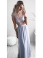 Two Pieces Lace See Through Top Chiffon Prom Evening Formal Dresses 99602165 Two Pieces Lace See Through Top Chiffon Prom Evening Formal Dresses 99602165