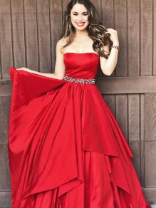 Long Red Beaded Prom Dresses Formal Evening Dresses 996021653 Long Red Beaded Prom Dresses Formal Evening Dresses 996021653