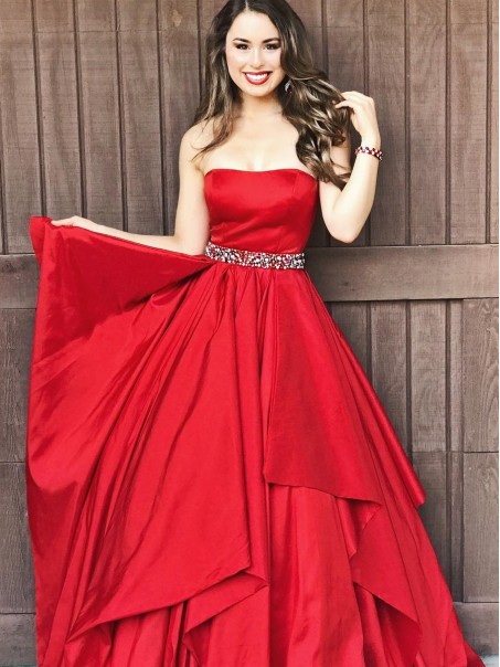 Long Red Beaded Prom Dresses Formal Evening Dresses 996021653 Long Red Beaded Prom Dresses Formal Evening Dresses 996021653