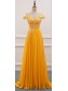 A-Line Off-the-Shoulder Lace Chiffon Long Prom Dresses Formal Evening Dresses 996021685