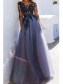 Lace Long Sleeves See Through Prom Dresses Formal Evening Dresses 996021704