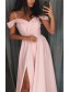 Simple Stunning Long Pink Prom Dresses Formal Evening Dresses 996021706