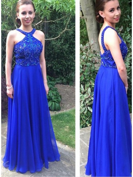 Elegant Chiffon Long Prom Dresses Formal Evening Dresses 996021709