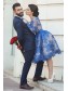 Blue Short Knee-Length Homecoming Prom Evening Formal Dresses 99602171 Blue Short Knee-Length Homecoming Prom Evening Formal Dresses 99602171