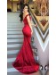 Elegant Red Long Off-the-Shoulder Prom Evening Formal Dresses 99602172 Elegant Red Long Off-the-Shoulder Prom Evening Formal Dresses 99602172