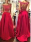Two Pieces Off-the-Shoulder Red Beaded Long Prom Evening Formal Dresses 99602175 Two Pieces Off-the-Shoulder Red Beaded Long Prom Evening Formal Dresses 99602175