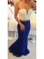 Blue White Lace Long Mermaid Prom Dresses Evening Gowns 99602202 Blue White Lace Long Mermaid Prom Dresses Evening Gowns 99602202