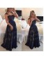 Elegant Beaded Lace Appliques Long Prom Dresses Evening Gowns 99602217