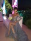 Grey Lace Long Sleeves Off-the-Shoulder Split Long Prom Dresses Evening Gowns 99602235 Grey Lace Long Sleeves Off-the-Shoulder Split Long Prom Dresses Evening Gowns 99602235