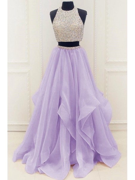 Elegant Two Pieces Prom Dresses Party Evening Gowns 99602245