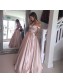 Ball Gown Off-the-Shoulder Beaded Prom Dresses Party Evening Gowns 99602250