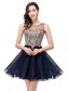 A-Line Illusion Neckline Gold Lace Appliques Short Prom Dresses Party Evening Gowns 99602290 A-Line Illusion Neckline Gold Lace Appliques Short Prom Dresses Party Evening Gowns 99602290