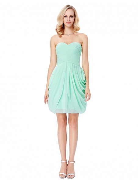 Short Mint Green Chiffon Prom Dresses Party Evening Gowns 99602293 Short Mint Green Chiffon Prom Dresses Party Evening Gowns 99602293
